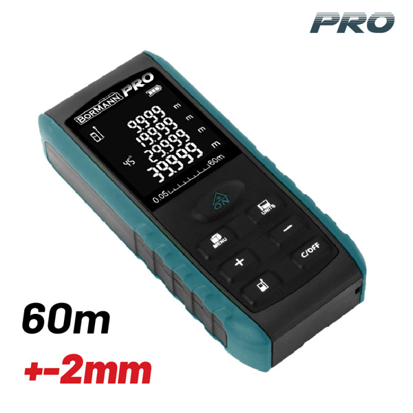 Bormann pro Bdm6600 Bormann pro Bdm6600 Μετρητής Απόστασης Λέιζερ 60m 062257