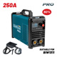 Bormann pro Biw2250 Bormann pro Biw2250 Ηλεκτροκόλληση Inverter Απόδοση 250α/60%, Ψηφ.οθόνης, Μεγ.ηλεκτρόδιο 5mm 061984