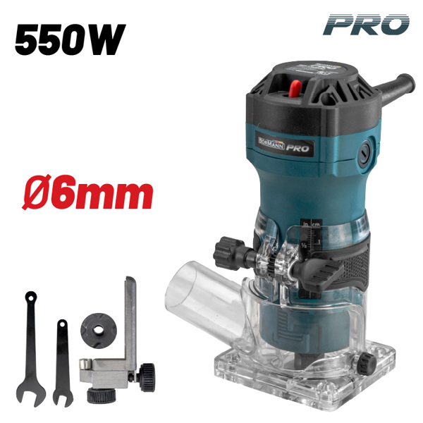 Bormann pro Brt6500 Bormann pro Brt6500 Κουρευτικό Περιθωρίων 550w, 30000rpm, Φ6mm 066552