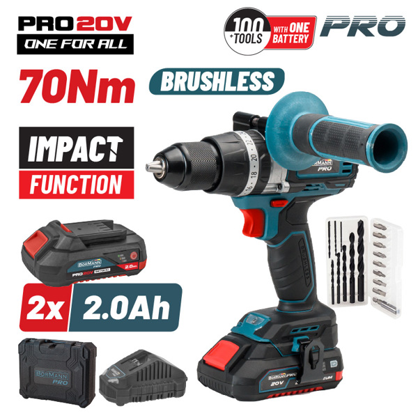 Bormann pro Bbp5140 Bormann pro Bbp5140 Δραπ/βιδο Κρουστικό Brushless pro 035145