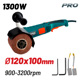Bormann pro Bsm1305 Bormann pro Bsm1305 Σατινιέρα με Ρύθμιση Ταχύτητας  1300w,900-3200rpm,βούρτσα 070030