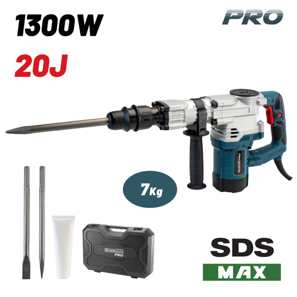 Bormann pro Bdh3100 Bormann pro Bdh3100 Κατεδαφιστικό Πιστολέτο sds-Max, 1300w 043201
