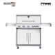 Bormann Elite Bbq5100 Bormann Elite Bbq5100 Ψησταριά Υγραερίου Prime 5+1 Εστιών  Luxury Type 032694