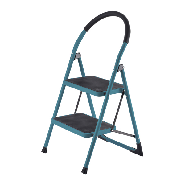 Bormann pro Bhl6012 Bormann pro Bhl6012 Σκαλοκάθισμα Μεταλλικό Heavy Duty,2 Σκαλιά,αντιολισθητικά με Αφρώδη Λαβή 077381
