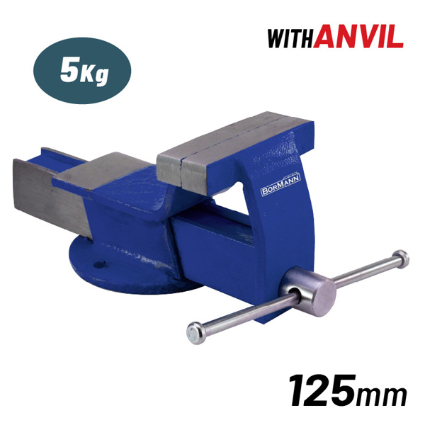 Bormann Bbv2200 Bormann Bbv2200 Μέγγενη με Αμόνι, Άνοιγμα 125mm 026303