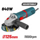 Bormann Bag8000 Bormann Bag8000 Γωνιακός Τροχός Ρυθμιζόμενος 840w, Φ125mm 017080