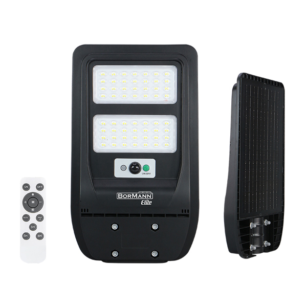 BORMANN BLF3200 Ηλιακό Φωτιστικό Δρόμου Led 200W, Αδιάβροχο Με Φωτοβολταϊκό Πάνελ Ενσωματωμένο 082637