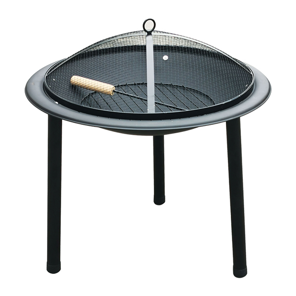 Bormann Elite Bft6001 Bormann Elite Bft6001 Tζάκι Εξωτερικού Χώρου με Μεταλλικά Πόδια και Προστατευτικό Πλέγμα, Μαύρο 077978