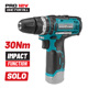 Bormann pro Bbp2200 Δραπανοκατσαβιδο Κρουστικο Μπαταριας 12v 032809
