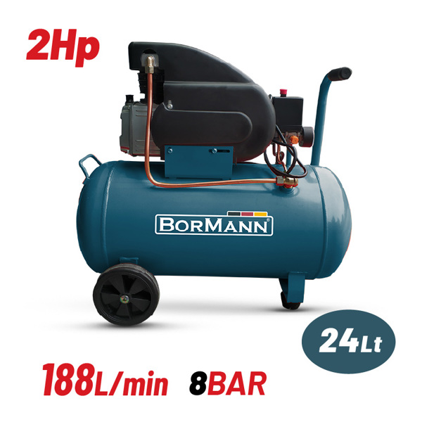 Bormann Bat5002 Bormann Bat5002 Αεροσυμπιεστής Μονομπλόκ 2hp/24l 042389