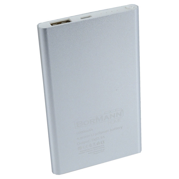 Bormann Bbc5001 Bormann Bbc5001 Τράπεζα Ενέργειας 5v,5000mah,ασημί 020868