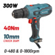 Bormann Bid3010 Bormann Bid3010 Δραπανοκατσάβιδο 300w, 40nm,  21+1 Θέσεων,0-480/0-1800rpm , Τσοκ Aυτόματο 13mm 065807