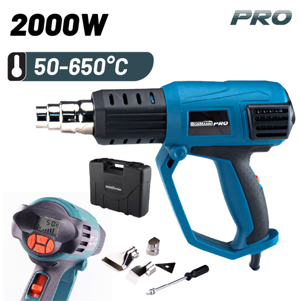 Bormann pro Bhg3100 Bormann pro Bhg3100 Πιστόλι Θερμού Αέρα 2000w 032311