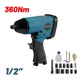 Bormann Bat6100 Bormann Bat6100 Αερόκλειδο 1/2", με 10τεμ. Καρυδάκια, Ροπή 360nm 055747