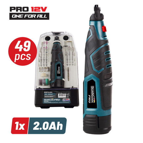 Bbp2450 Bormann pro Bbp2450 Περιστροφικό Πολυεργαλείο με Ρύθμιση Ταχύτητας 12v 079828