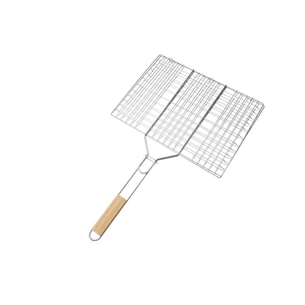 Bormann Elite Bbq1017 Bormann Elite Bbq1017 Διπλή Ανοξείδωτη Σχάρα Ψησίματος  Μ40,5xπ30cm 065173