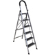 Bormann Bhl7036 Bormann Bhl7036 Σκάλα Αλουμινίου Οικιακής Χρήσης 5+1 Σκαλιά, Αντιολισθητική 069980