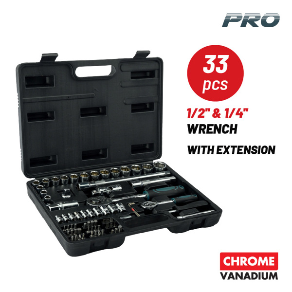 Bormann pro Bht5150 Bormann pro Bht5150 Καρυδάκια 1/2'' & 1/4'' 73τεμ 024682