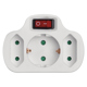 Bcr1155 Bormann Bcr1155 Αντάπτορας Πρίζας 1 Σούκο-2 Διπολικές με Διακόπτη 066347