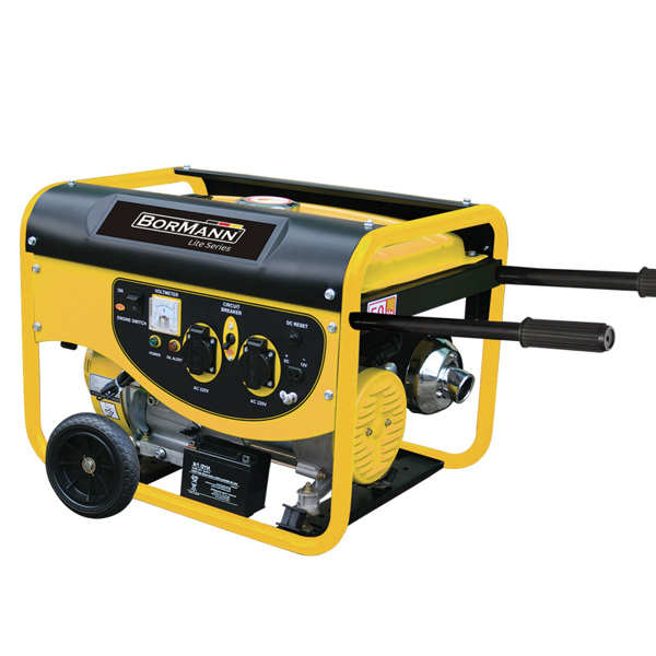 Bormann Bgb5500 Γεννητρια Βενζινης Συνεχ. Αποδοση 5000w, 6,6kva, 420cc 049203