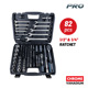 Bormann pro Bht5120 Bormann pro Bht5120 σετ Καρυδάκια 1/4'' & 1/2'' με Καστάνια και Γερμανοπολύγωνα 077800