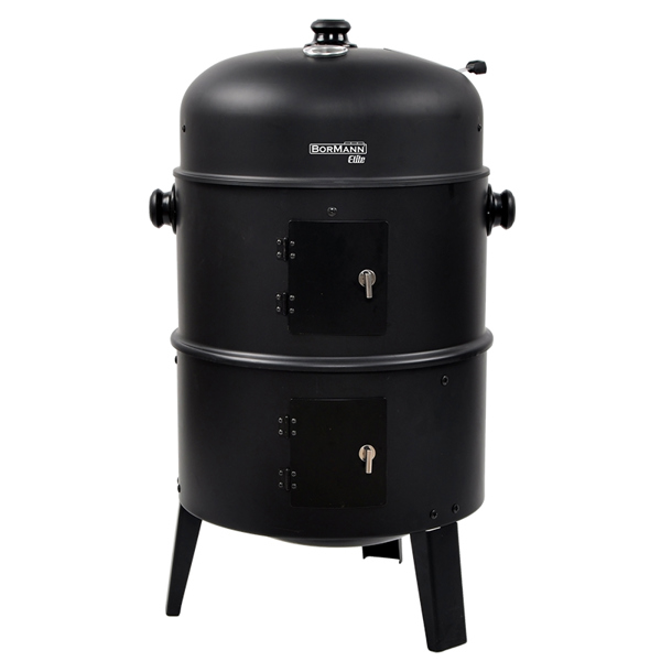 Bbq1970 Bormann Elite Bbq1970 Ψησταριά Κάρβουνου/καπνιστήριο 2 σε 1 με Ρόδες 079996