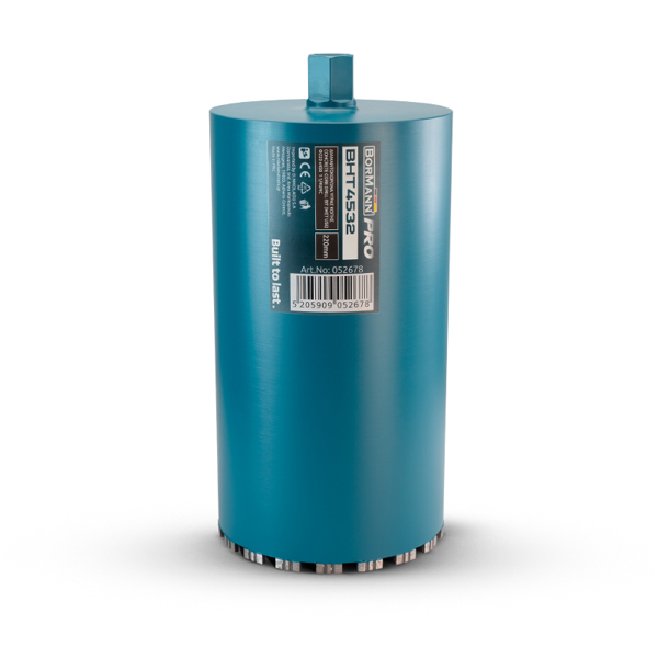 Bormann pro Bht4524 Bormann pro Bht4524 Διαμαντοκορώνα Υγρής Κοπής Φ152 X450  1 1/4unc 052630