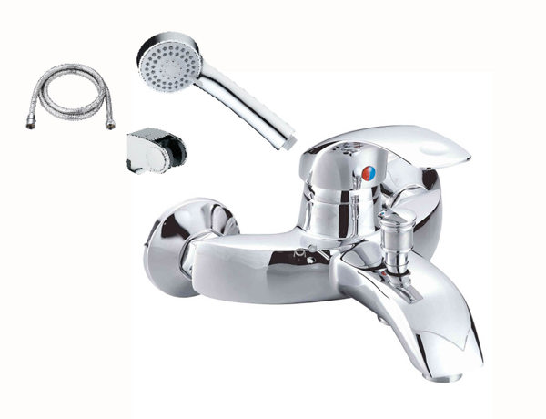 Bormann Elite Btw3250 Bormann Elite Btw3250 Μπαταρία Μπάνιου "sonia" 40mm Αναμεικτική με σετ Ντους 900g 026518