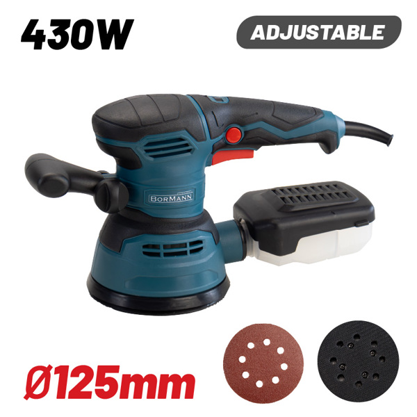 Bormann Bss2470 Bormann Bss2470 Τριβείο Έκκεντρο 430w Ρυθμιζόμενο, Φ125mm 050988