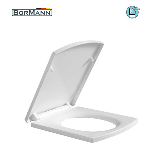 Bormann Btw1075 Bormann Btw1075 Κάλυμμα Λεκάνης Virgo Soft Close 2520gr, Duroplast 440x345mm 056638