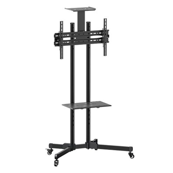 Bormann Elite Btv1300 Bormann Btv1300 Βάση Τηλεόρασης Επιδαπέδια,τροχήλατη 26''-60'',50kg,με Ράφι 035763
