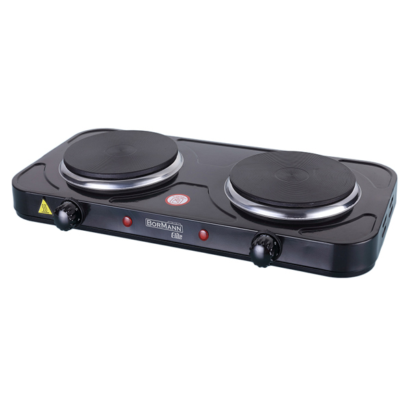 Bormann Elite Bep2510 Bormann Elite Bep2510 Επιτραπέζια Εστία Εμαγιέ Διπλή Ηλεκτρική 2500w 077510