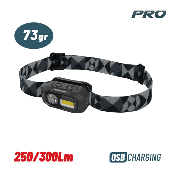 Bormann pro Bpr6030 Bormann pro Bpr6030 Φακός Κεφάλης Επαναφορτιζόμενος 030027