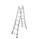 Bormann pro Bhl9080 Bormann pro Bhl9080 Σκάλα Αλουμινίου Διπλή 4x4, Πολλαπλών Χρήσεων, Τηλεσκοπική 051428