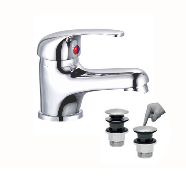 Bormann Elite Btw3030 Bormann Elite Btw3030 Μπαταρία Νιπτήρα "iris" 40mm με pop up 580g 026037