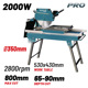 Bormann pro Btc3500 Bormann pro Btc3500 Κόφτης Πλακιδίων Υγρής Κοπής Φ800mm 022299