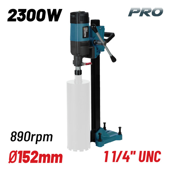 Bormann pro Bdd1500 Bormann pro Bdd1500 Καροτιέρα με Βάση 2300w Φ152mm 890rpm ,  1 1/4'' 065241