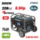 Bormann pro Bgb3700 Bormann pro Bgb3700 Γεννήτρια Βενζίνης 3000w 034321
