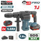 BORMANN Pro BBP5311X44CA Κατεδαφιστικό Πιστολέτο Μπαταρίας 20V,Brushless,2x4Ah,7J,SDS-Max & Βαλίτσα 084914