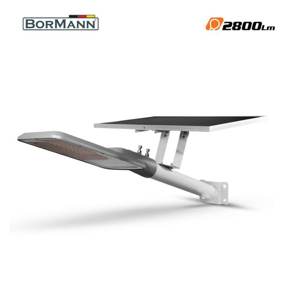 Bormann Blf3100 Bormann Blf3100 Ηλιακό Φωτιστικό Δρόμου led 100w, Αδιάβροχο με Φωτοβολταϊκό Πάνελ 5v/30w 052470