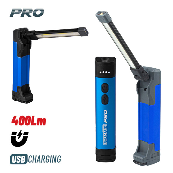 Bormann pro Bpr6025 Bormann pro Bpr6025 Φακός/λάμπα Εργασίας Επαναφορτιζόμενος 400lm 030010