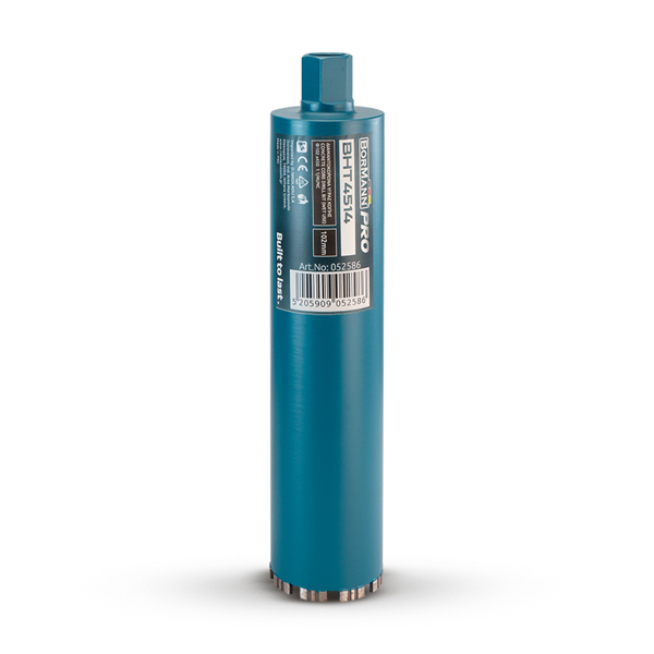 Bormann pro Bht4514 Bormann pro Bht4514 Διαμαντοκορώνα Υγρής Κοπής Φ102 X450  1 1/4unc 052586