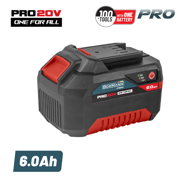 Bormann pro Bbp1006 Bormann pro Bbp1006 Μπαταρία 20v li-ion-6.0ah pro 032762