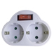 Bcr1145 Bormann Bcr1145 Aντάπτορας Πρίζας 2 Σούκο με Διακόπτη 066316