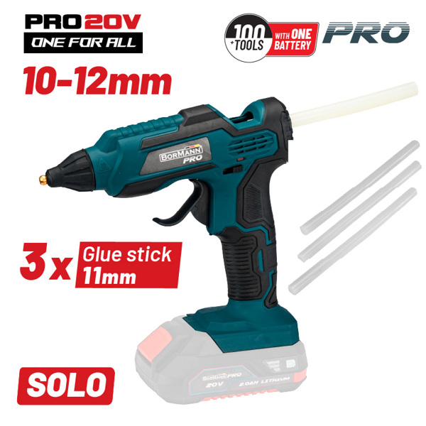 Bormann pro Bbp3900 Bormann pro Bbp3900 Πιστόλι Θερμοκόλλησης Μπαταρίας 20v 036371