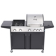 Bbq5060 Bormann Elite Bbq5060 Ψησταριά Υγραερίου 3 σε 1 Combo Grill 080466