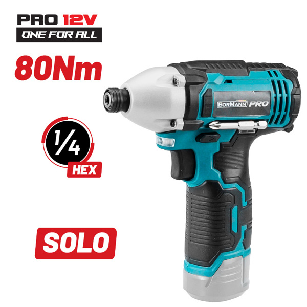 Bormann pro Bbp2300 Bormann pro Bbp2300 Παλμικό Κατσαβίδι Μπαταρίας 12v 032816