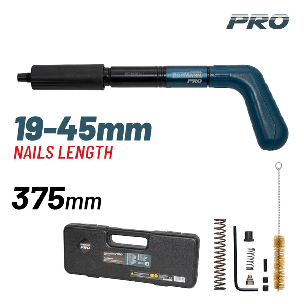 Bormann pro Bat6200 Bormann pro Bat6200 Καρφωτικό Πιστόλι Μπετού με Ελατήριο , Βαλίτσα 068914