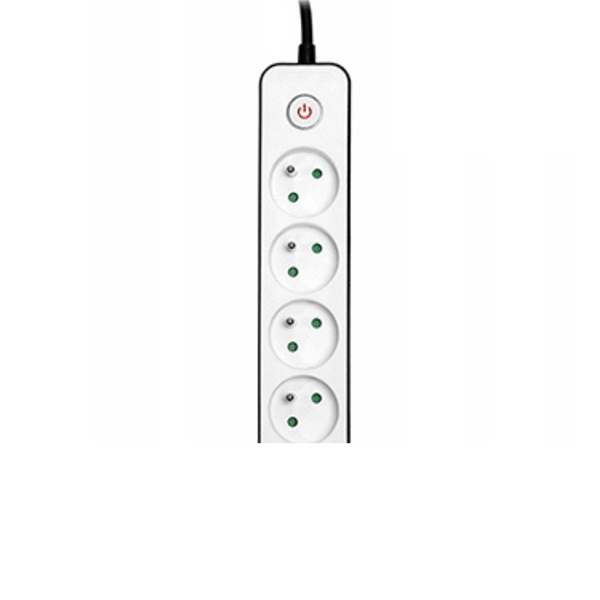 Bcr1011 Bormann Bcr1011 Πολύμπριζο 4 Θέσεων 3x1.5mm με Διακόπτη 066286
