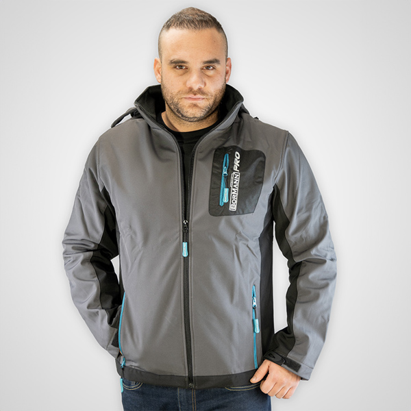 Bormann pro Bpp7055 Bormann pro Bpp7055 Μπουφάν Softshell με Κουκούλα Napoli, l 036876
